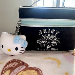 Juicy Couture Velvet Train Case
